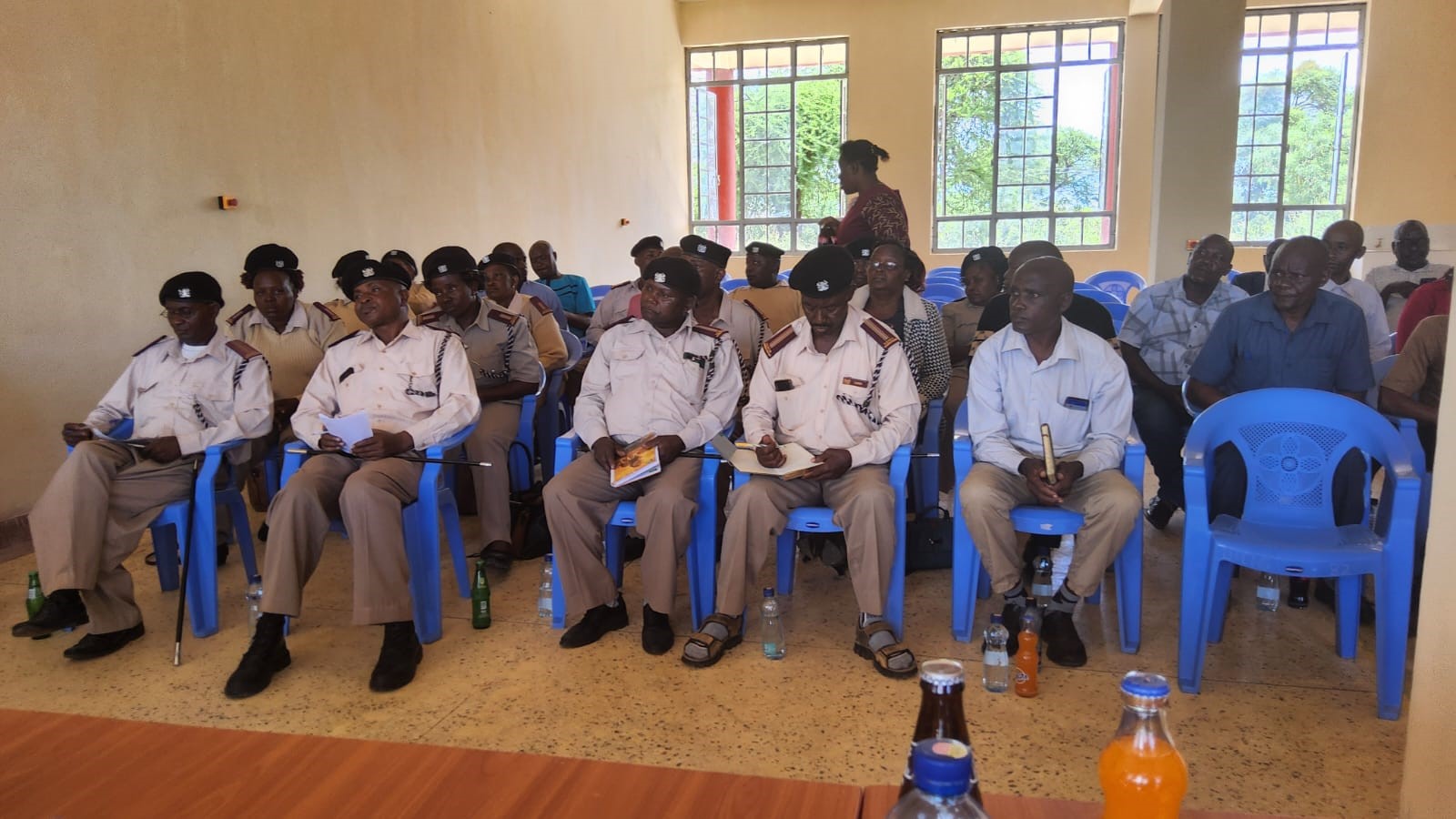 Area MP Sensitizing Chiefs on the role played by TVET in the community